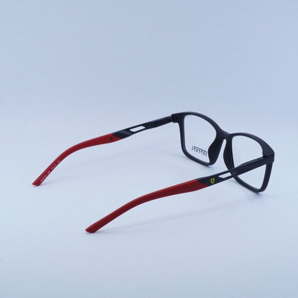 🕶️ New Ferrari Scuderia FZ8012U 504 Eyeglasses - Matte Black Frame - Picture 9 of 10